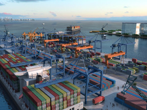 port 3D 模型