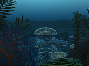 seabed city 3D Модель