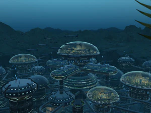 seabed city 3D Model