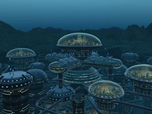 seabed city 3D Model