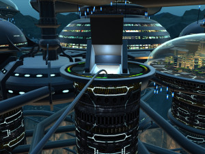 seabed city 3D 模型