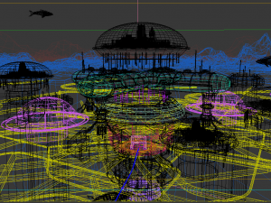 seabed city 3D 模型