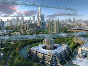 future city 01 3D 模型