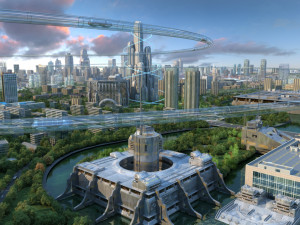 future city 01 3D 模型