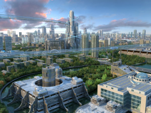 future city 01 3D 模型