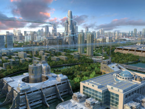 future city 01 3D 模型
