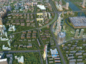 future city 01 3D 模型