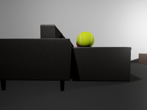 living room furniture set 3D Model