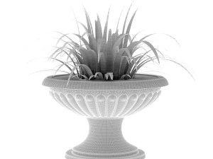 Pot de fleurs B15 Modèle 3D