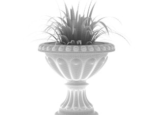 Flowerpot B13 3D Model