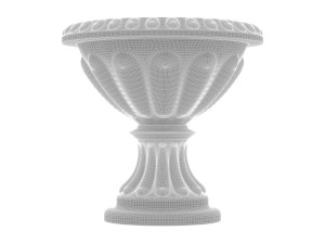 Flowerpot B13 3D Model