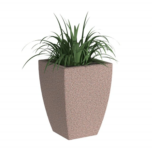 Flowerpot B8 3D Model .c4d .max .obj .3ds .fbx .stl .blend 