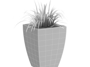 Flowerpot B8 3D Модель