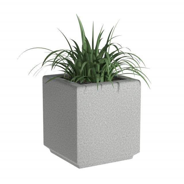 Flowerpot Largo 1 vakant 3Dモデル .c4d .max .obj .3ds .fbx .stl .blend 