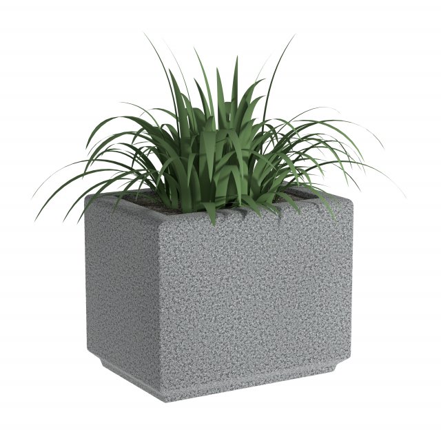 Flowerpot Largo 3 vakant 3D-Modell .c4d .max .obj .3ds .fbx .stl .blend 