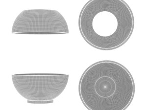 Flowerpot Shar 2 Model 3D