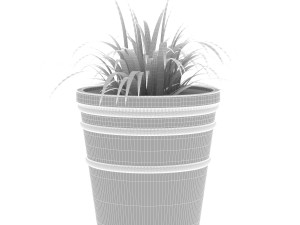 Flowerpot Teana 3D Model