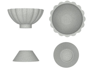 Flowerpot Enna 3D Model