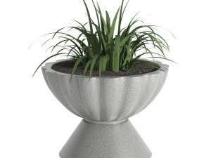 Pot de fleurs Enna Modèle 3D