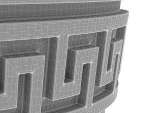 Flowerpot B10 Model 3D