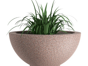 Flowerpot Hemisphere small 3Dモデル