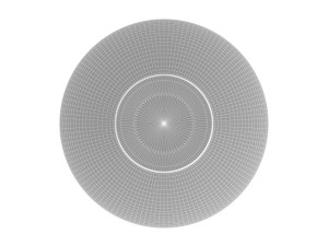 Flowerpot Hemisphere small 3D Model