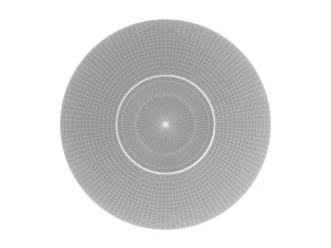Flowerpot Hemisphere small 3D Model