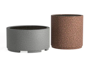 Flowerpots Byzantium 1 and Byzantium 2 3D Model