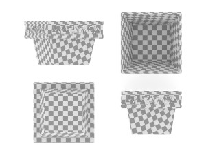 Flowerpot Tetrahedron 3D 模型