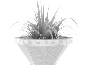 Flowerpot K3 Modelo 3D