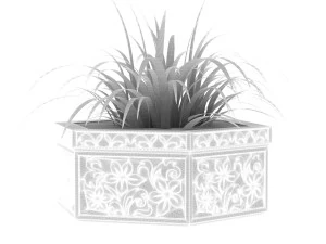 Flowerpot K4 3D Model