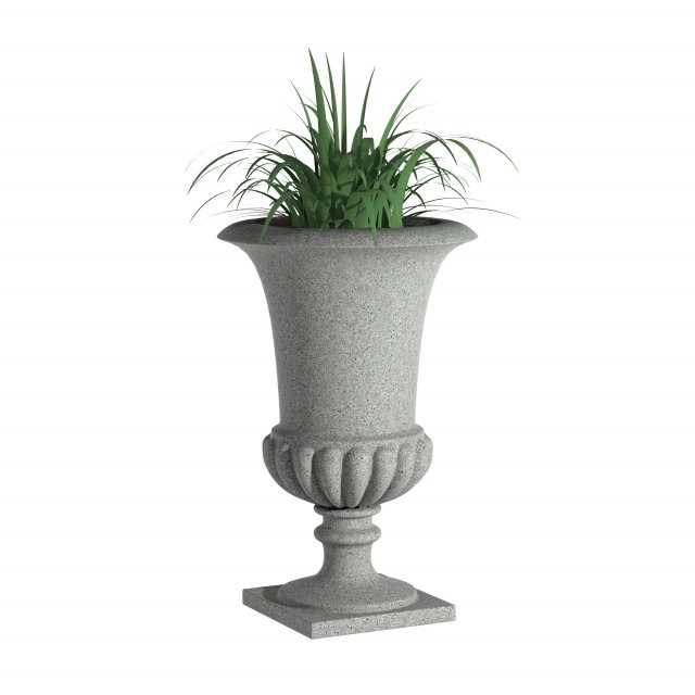 Flowerpot B82 3D Модель .c4d .max .obj .3ds .fbx .stl .blend 