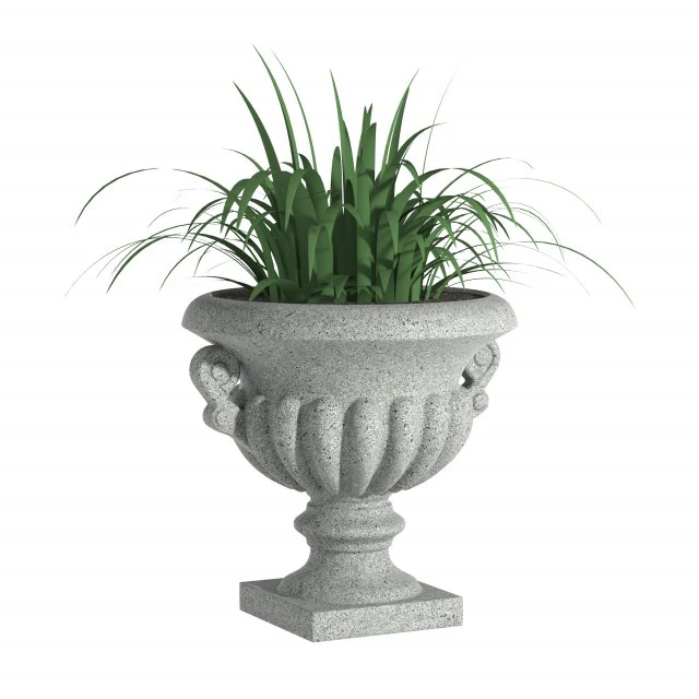 Вазон В16 3D Модель .c4d .max .obj .3ds .fbx .stl .blend 