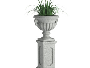 Flowerpot B16 3D 모델