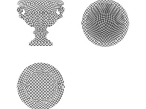 Вазон В16 3D Модель