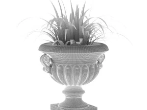 Вазон В16 3D Модель