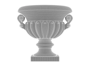 Вазон В16 3D Модель