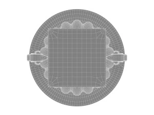 Вазон В16 3D Модель