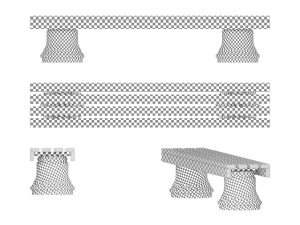 Banc SB-1 Modèle 3D