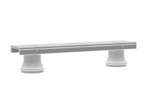 Bench SB-1 3D-Modell