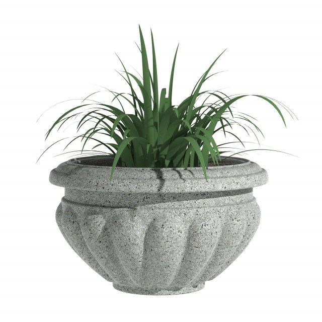 Flowerpot CB-1 Modello 3D .c4d .max .obj .3ds .fbx .stl .blend 