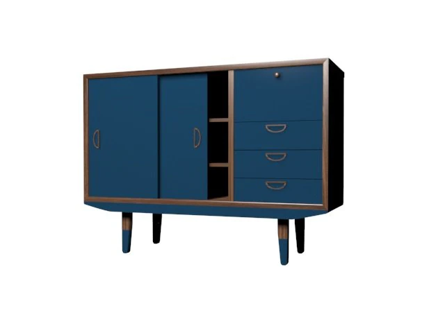 cabinet 3D Model .c4d .max .obj .3ds .fbx .stl .blend