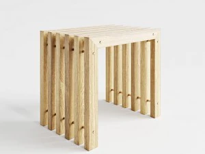 chair for a shower 3D Model