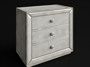 bassett mirror company murano library commode 3Dモデル