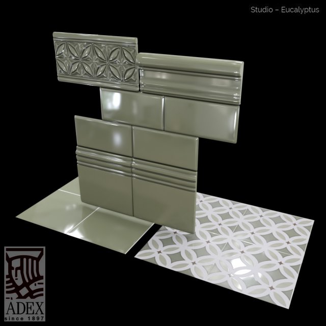 adex relieve gables eucalyptus Model 3D .c4d .max .obj .3ds .fbx .stl .blend 