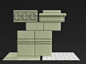 adex relieve gables eucalyptus 3D Model
