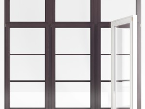 wood windows 3D 模型