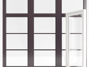 wood windows 3D 模型