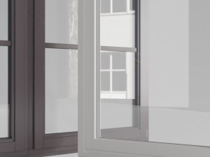 wood windows 3D 模型