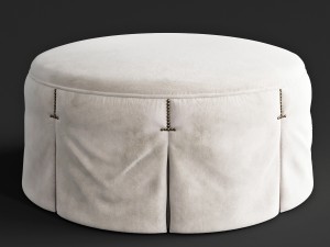 taylor king penny ottoman 3D Model